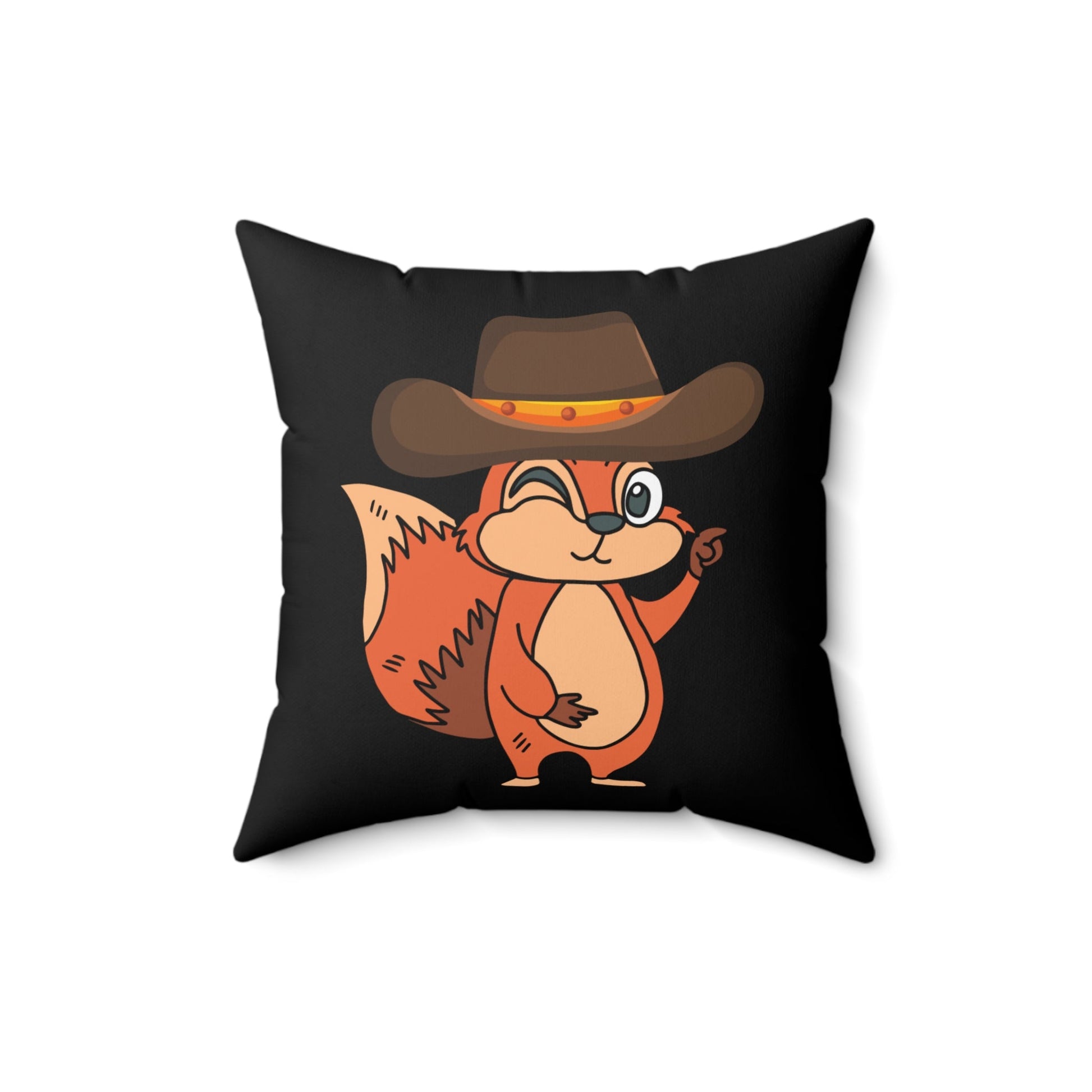 Howdy Raccoon Square Pillow - SmorgeousByGina