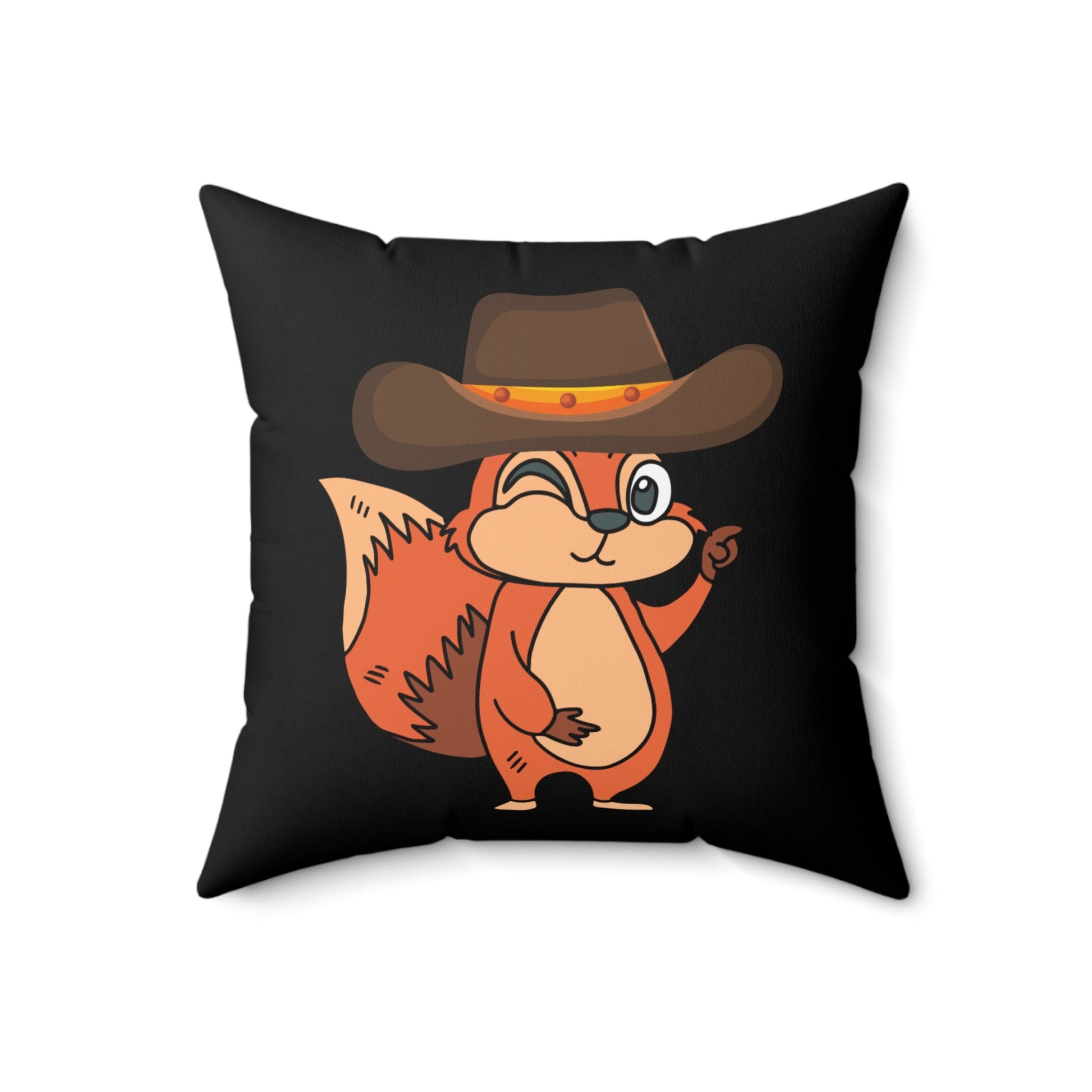 Howdy Raccoon Square Pillow - SmorgeousByGina