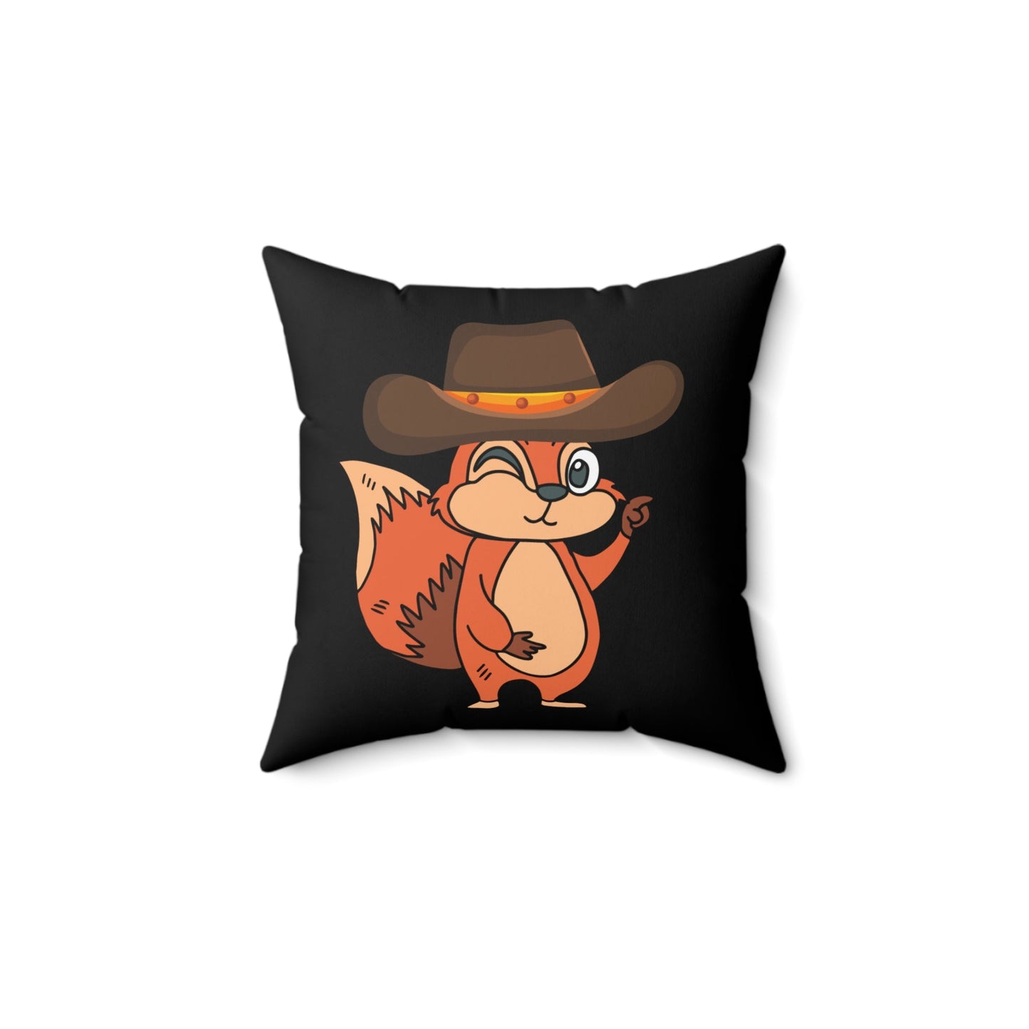 Howdy Raccoon Square Pillow - SmorgeousByGina