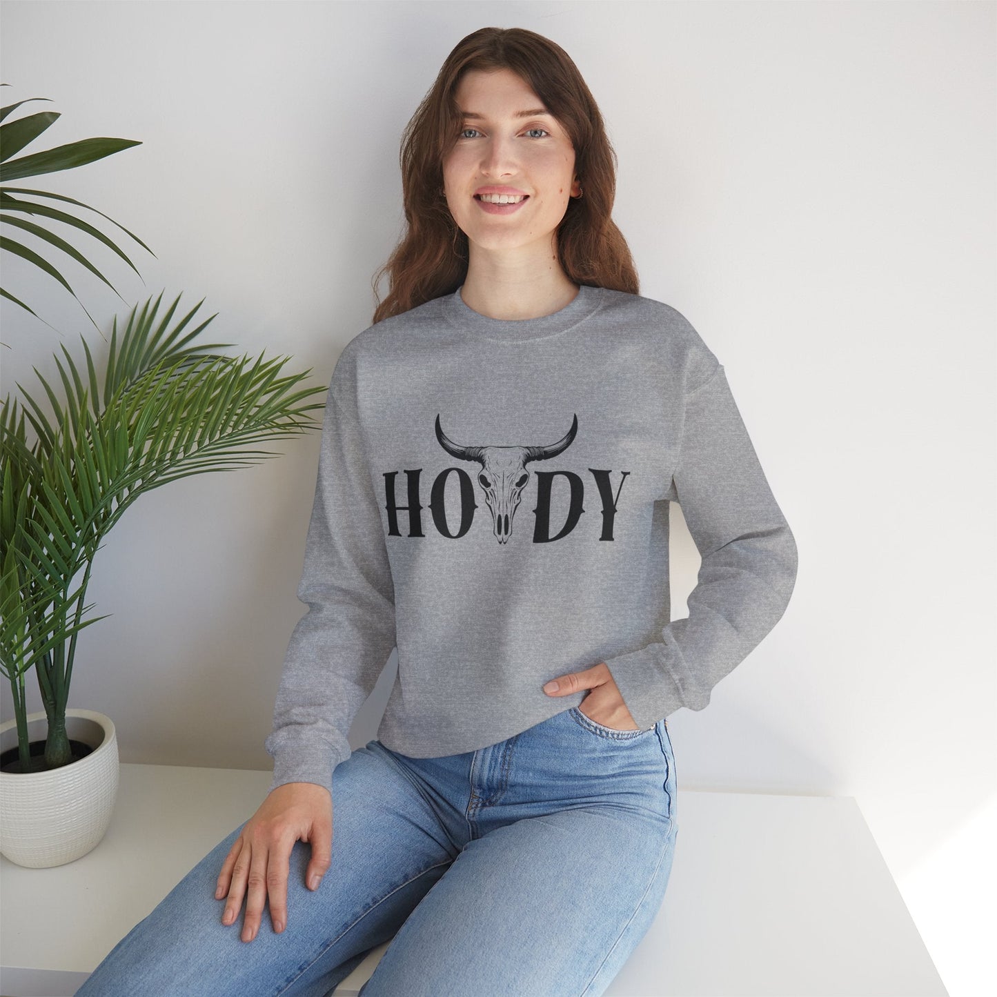 Howdy Sweatshirt - Unisex Crewneck - SmorgeousByGina