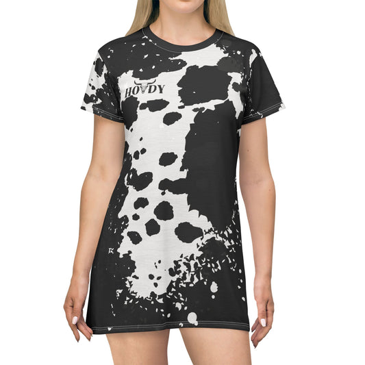 Howdy T - Shirt Dress (AOP) - SmorgeousByGina