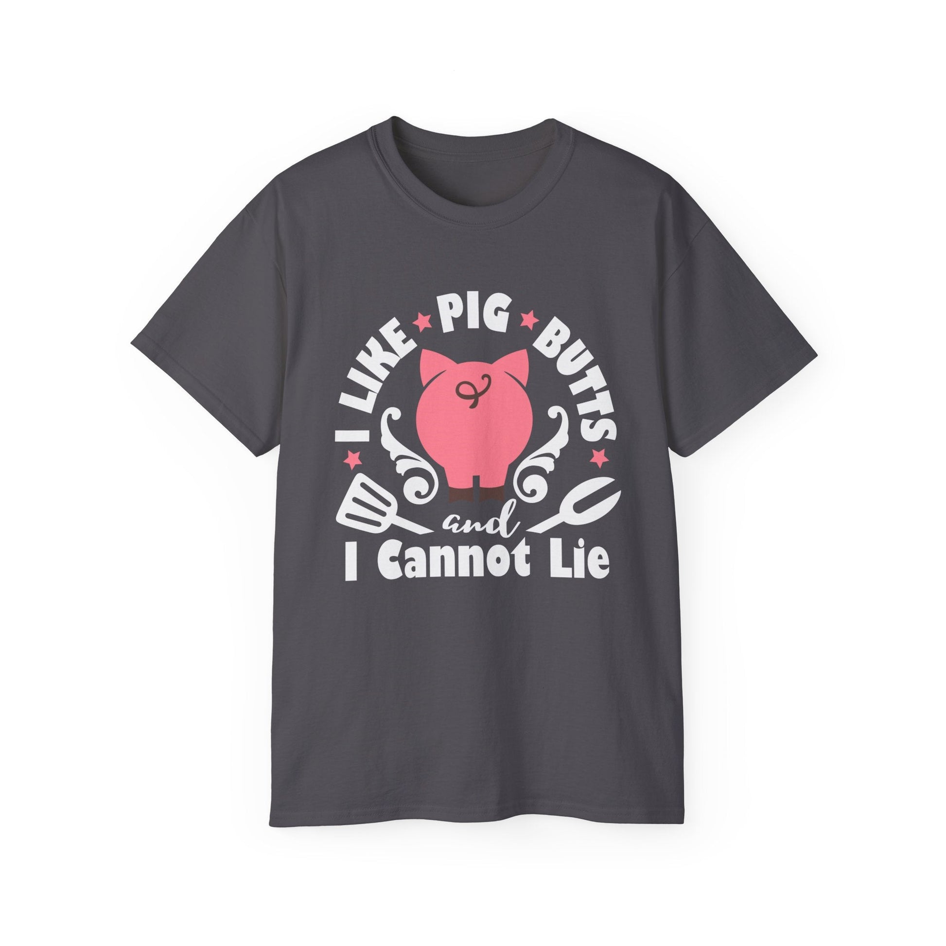 I Like Pig Butts, Ultra Cotton Tee, Funny Pig Tee, BBQ - SmorgeousByGina