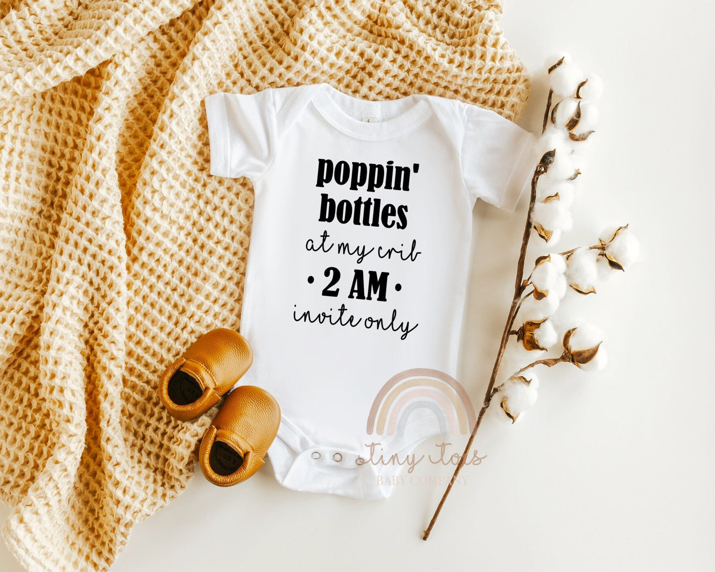 Poppin' Bottle At My Crib Bodysuit