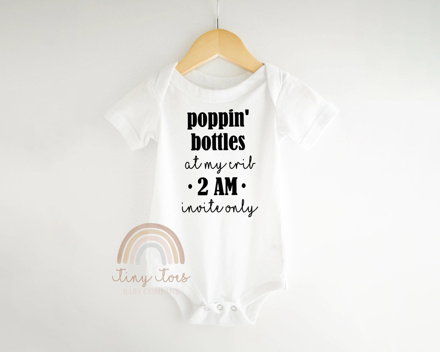 Poppin' Bottle At My Crib Bodysuit