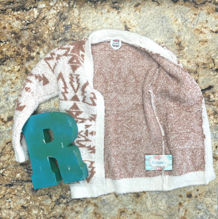 Baby Girls Southwestern Cardigan: Cozy Fall Cowgirl Sweater
