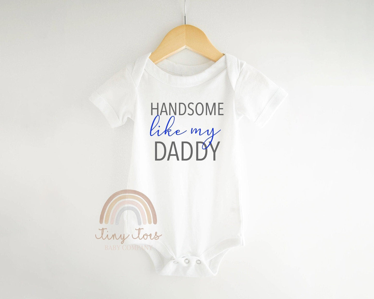 Handsome Like My Daddy Baby Bodysuit
