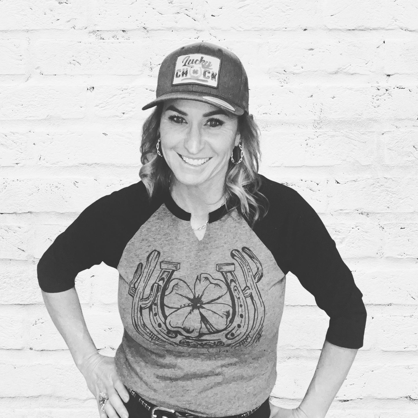 Lucky Chuck Chrome Patch Hat