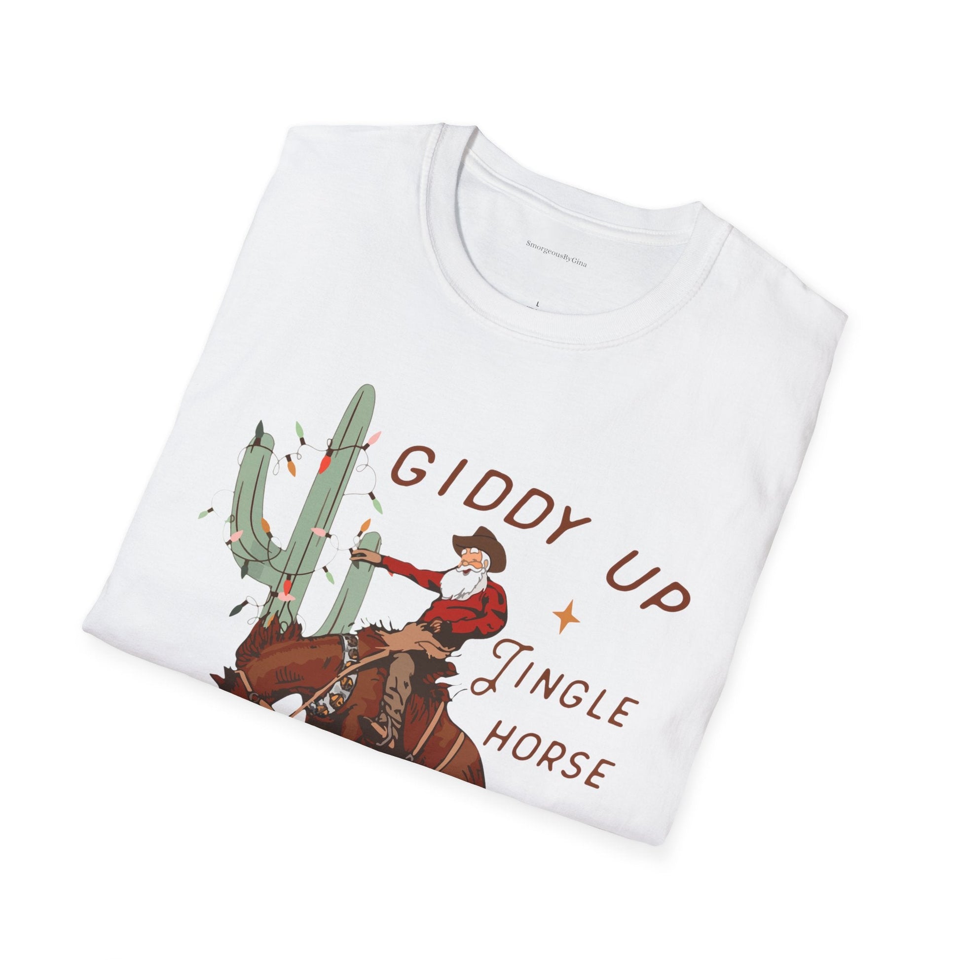 Jingle Horse Softstyle T-Shirt - SmorgeousByGina