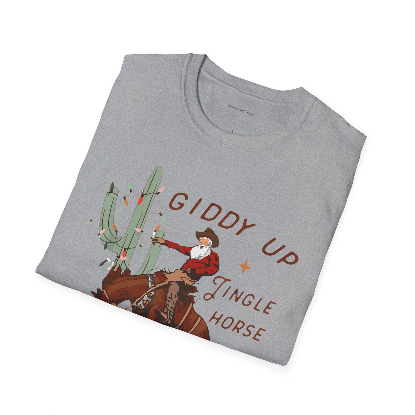Jingle Horse Softstyle T-Shirt - SmorgeousByGina