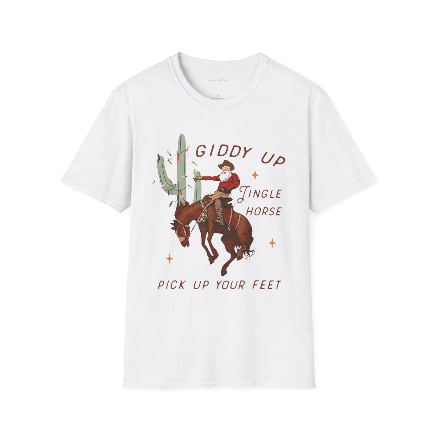 Jingle Horse Softstyle T-Shirt - SmorgeousByGina