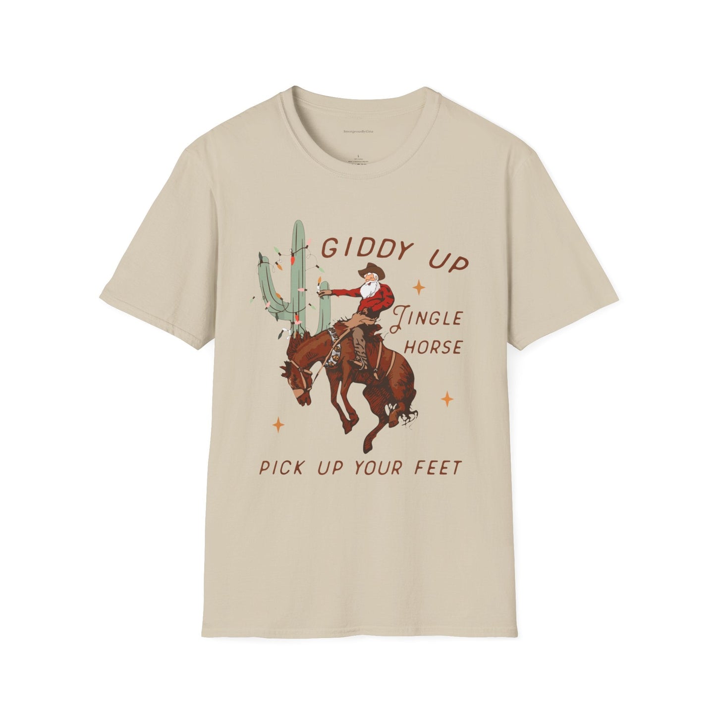 Jingle Horse Softstyle T-Shirt - SmorgeousByGina