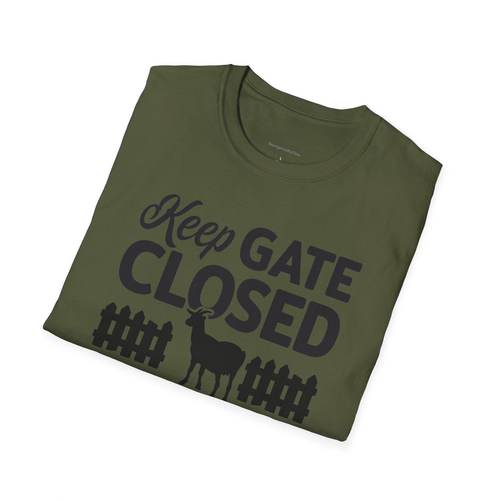 Keep Gate Closed Softstyle T-Shirt - SmorgeousByGina