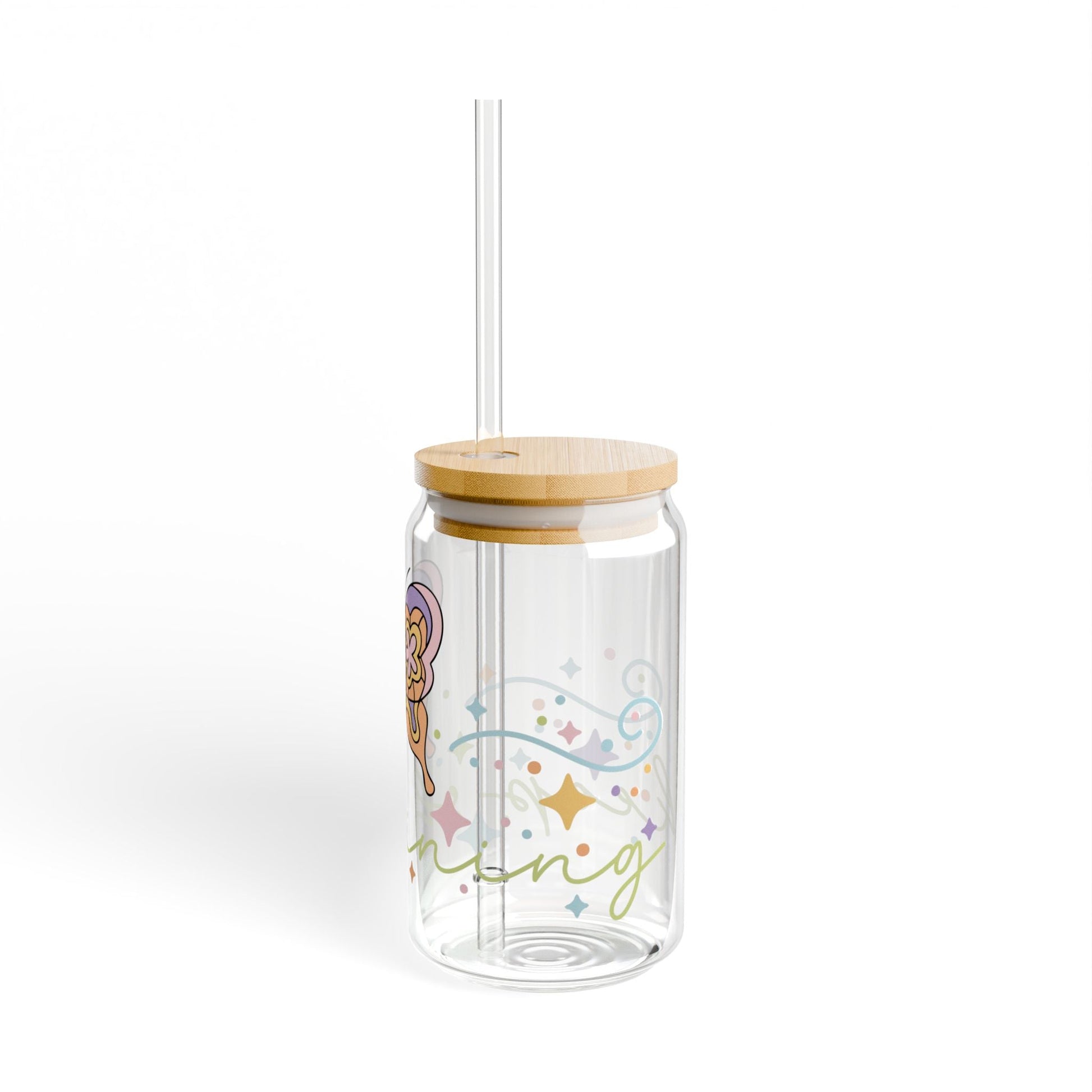 Keep Shining Sipper Glass, 16oz - SmorgeousByGina
