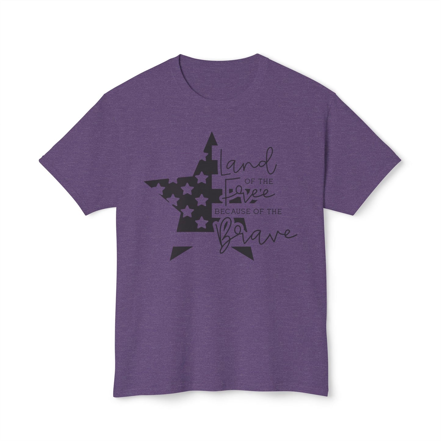Land of the Free, 4th of July, Brave, HD Cotton™ T-shirt - SmorgeousByGina