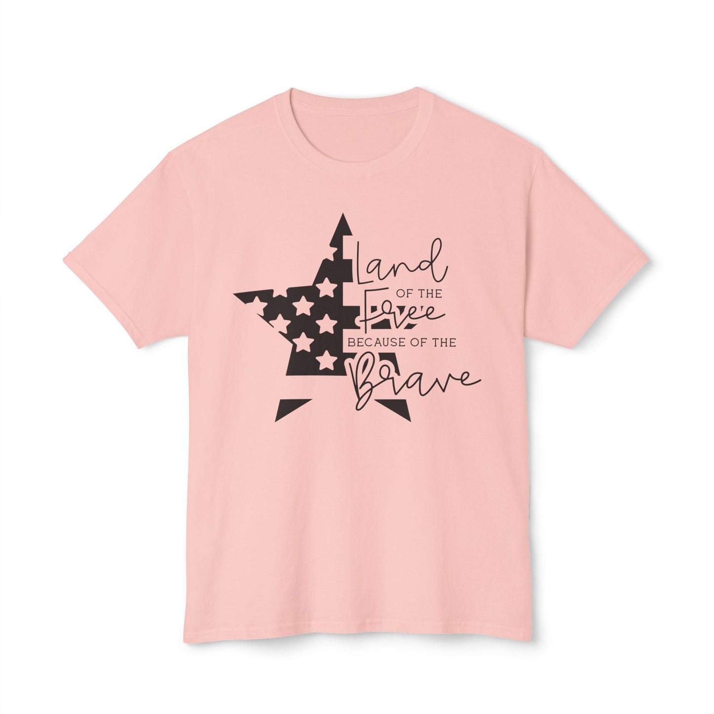 Land of the Free, 4th of July, Brave, HD Cotton™ T-shirt - SmorgeousByGina