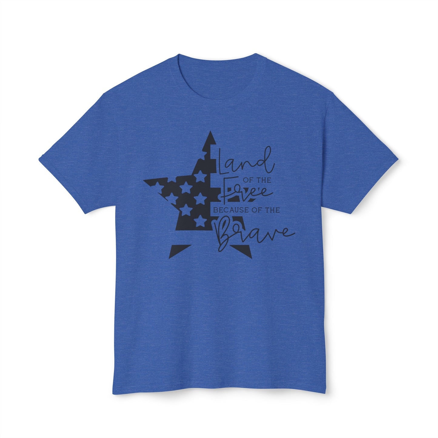 Land of the Free, 4th of July, Brave, HD Cotton™ T-shirt - SmorgeousByGina