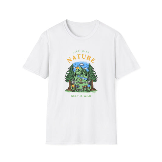 Life with Nature Unisex Softstyle T - Shirt - SmorgeousByGina
