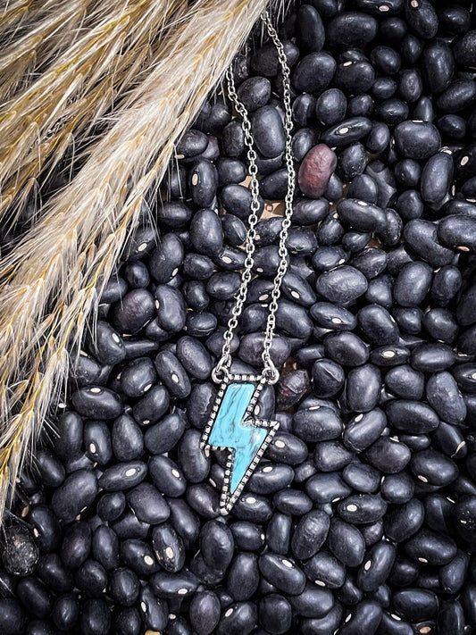 Lightning Bolt Fashion Necklace