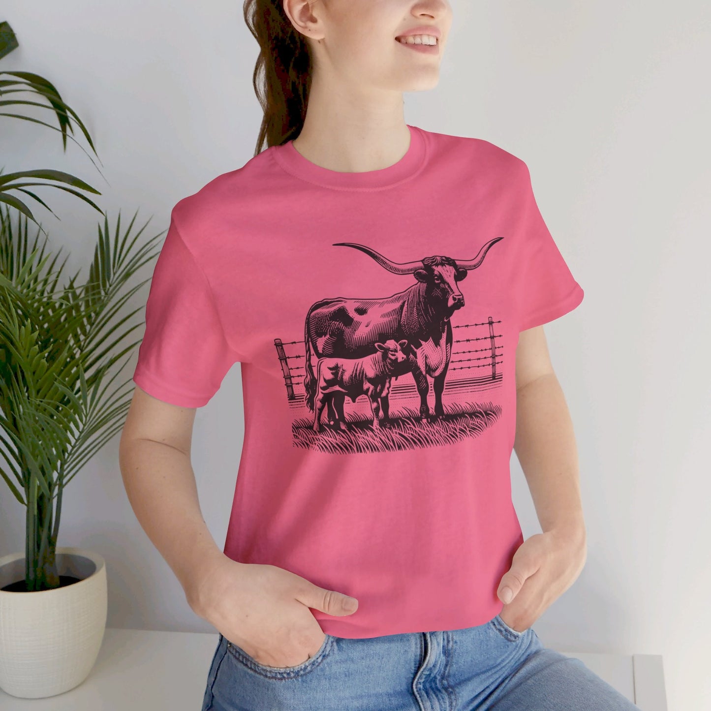 Longhorn Cattle Tee - SmorgeousByGina