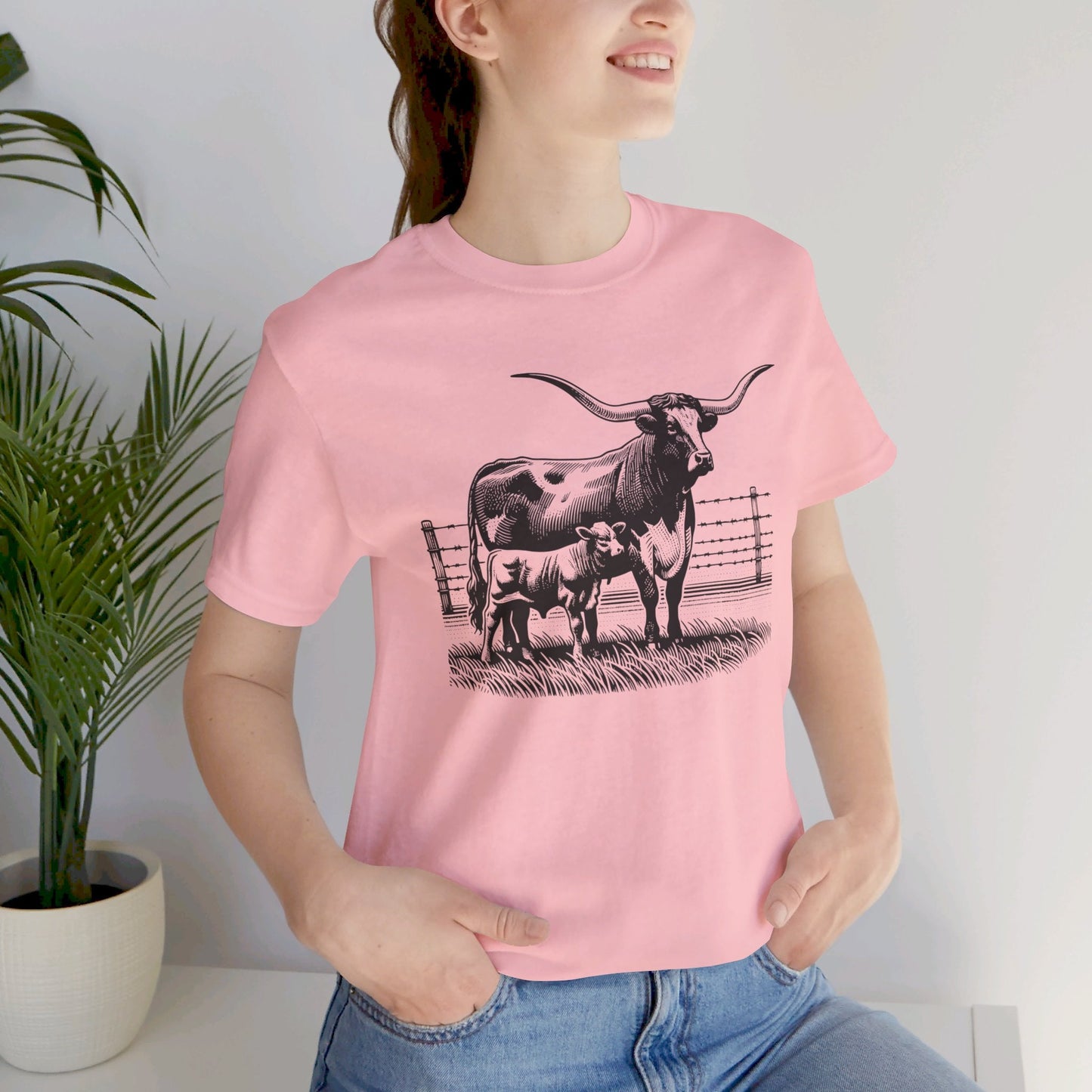 Longhorn Cattle Tee - SmorgeousByGina
