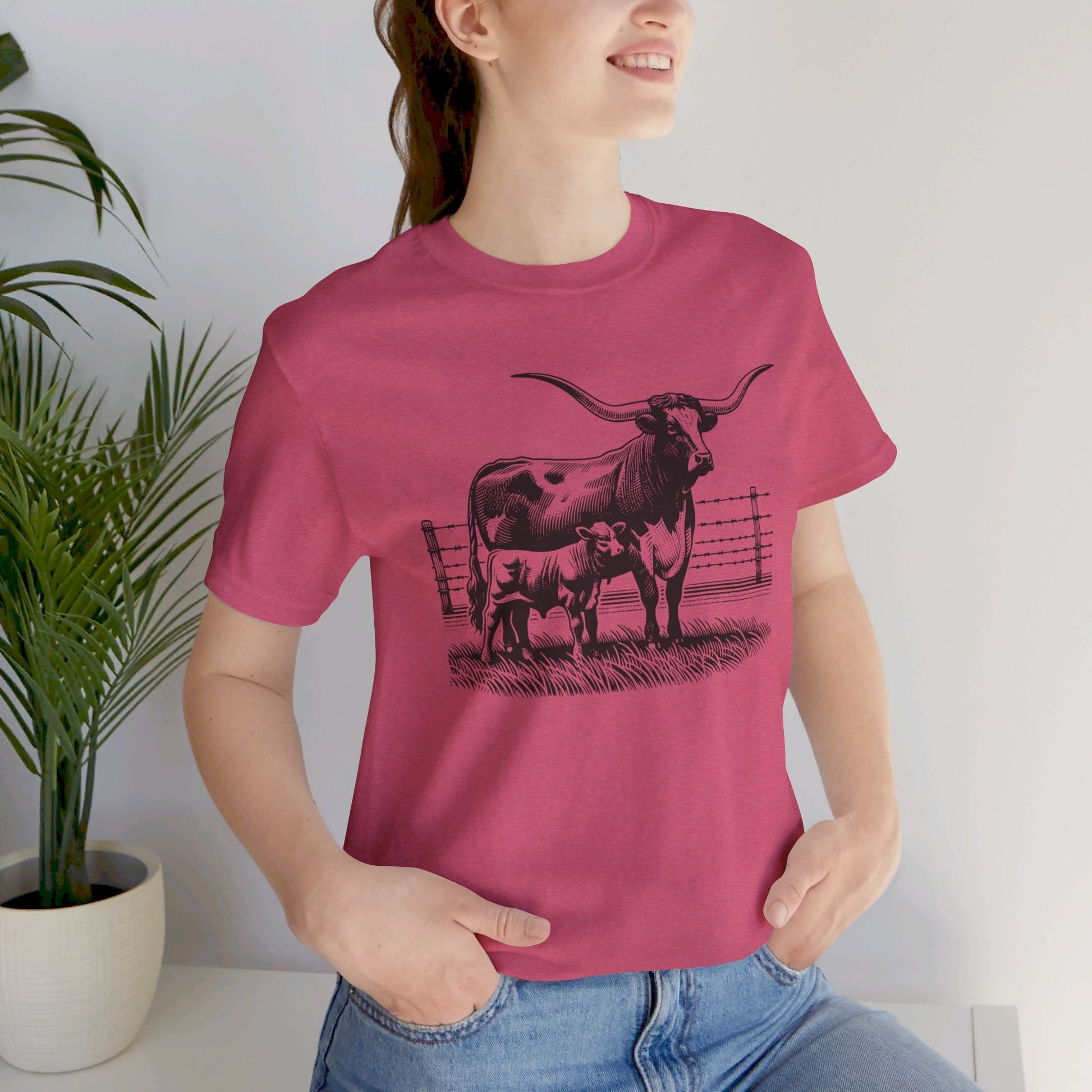 Longhorn Cattle Tee - SmorgeousByGina
