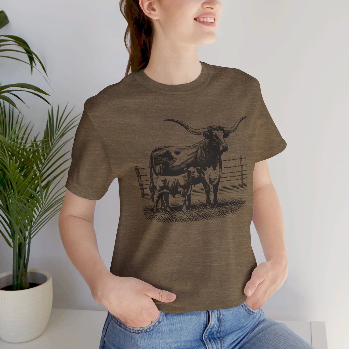 Longhorn Cattle Tee - SmorgeousByGina