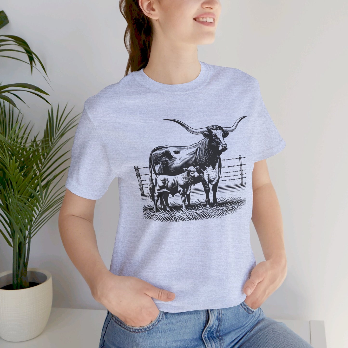 Longhorn Cattle Tee - SmorgeousByGina
