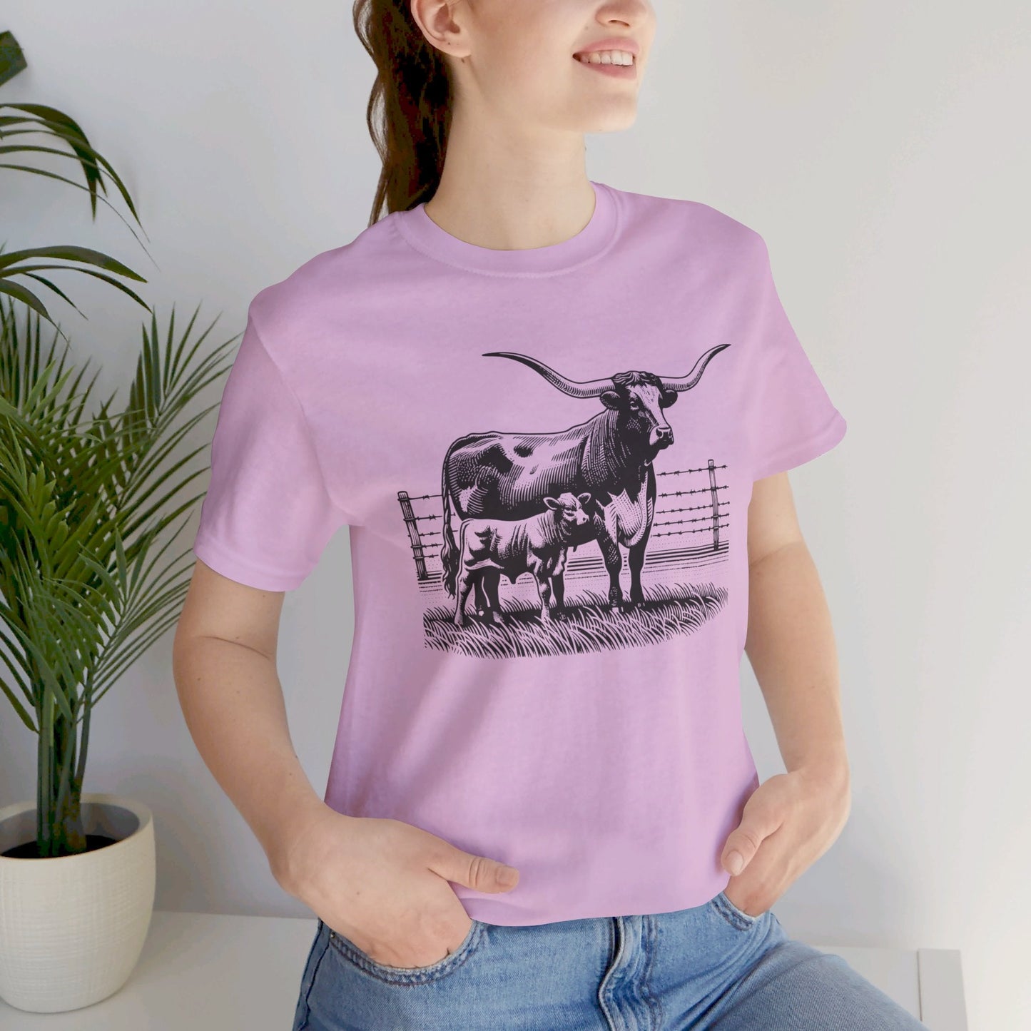Longhorn Cattle Tee - SmorgeousByGina