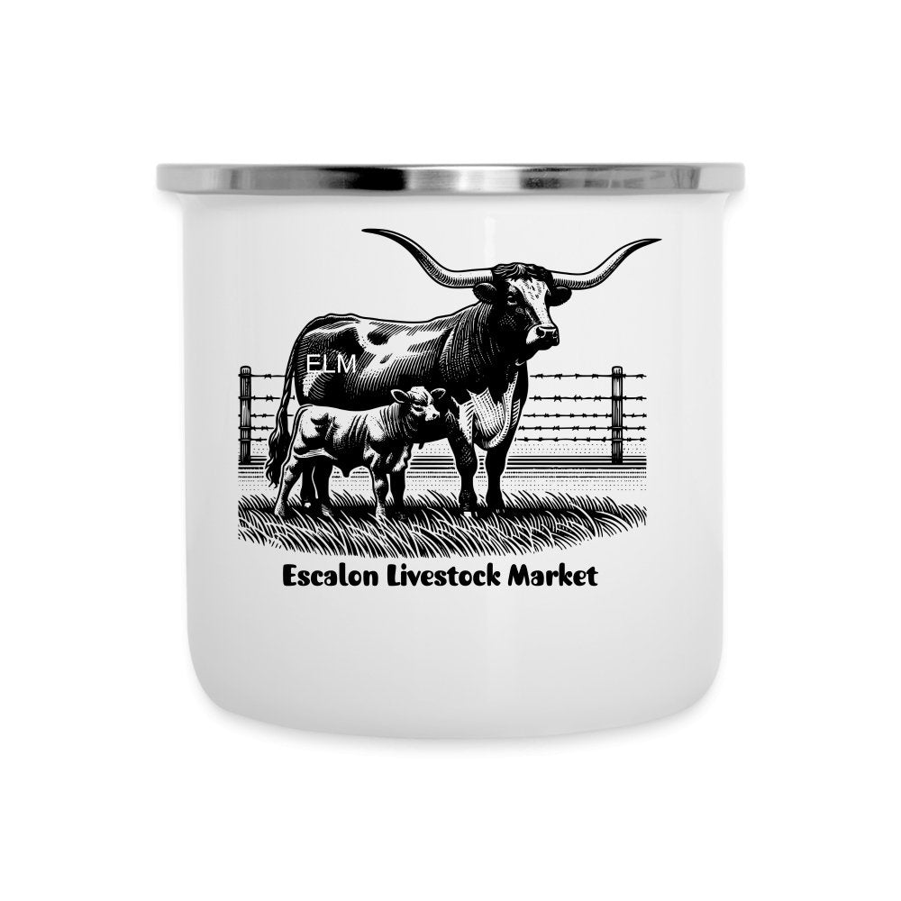 Longhorn Cow & Calf Camper Mug - SmorgeousByGina