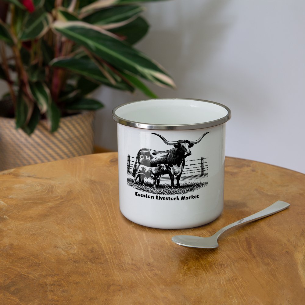 Longhorn Cow & Calf Camper Mug - SmorgeousByGina