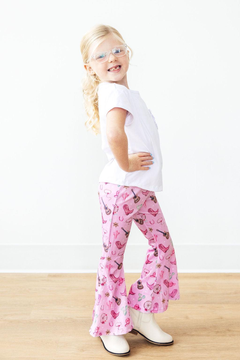 Boot Scootin' Ribbed Velvet Bells