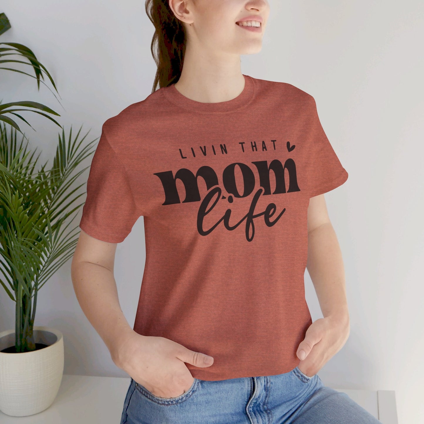 Mom Life Tee, Mom Shirt, Mothers Day, Jersey Short Sleeve Tee - SmorgeousByGina