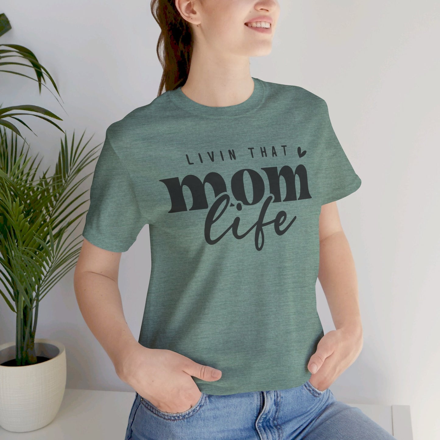 Mom Life Tee, Mom Shirt, Mothers Day, Jersey Short Sleeve Tee - SmorgeousByGina