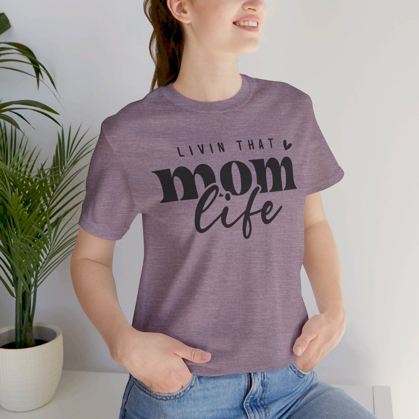 Mom Life Tee, Mom Shirt, Mothers Day, Jersey Short Sleeve Tee - SmorgeousByGina