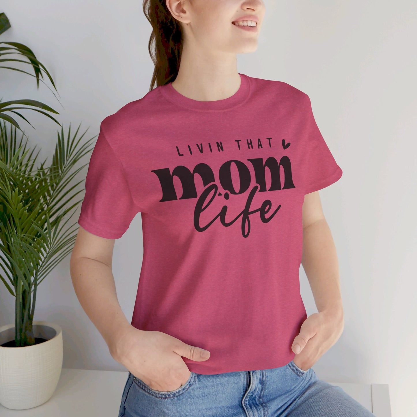 Mom Life Tee, Mom Shirt, Mothers Day, Jersey Short Sleeve Tee - SmorgeousByGina