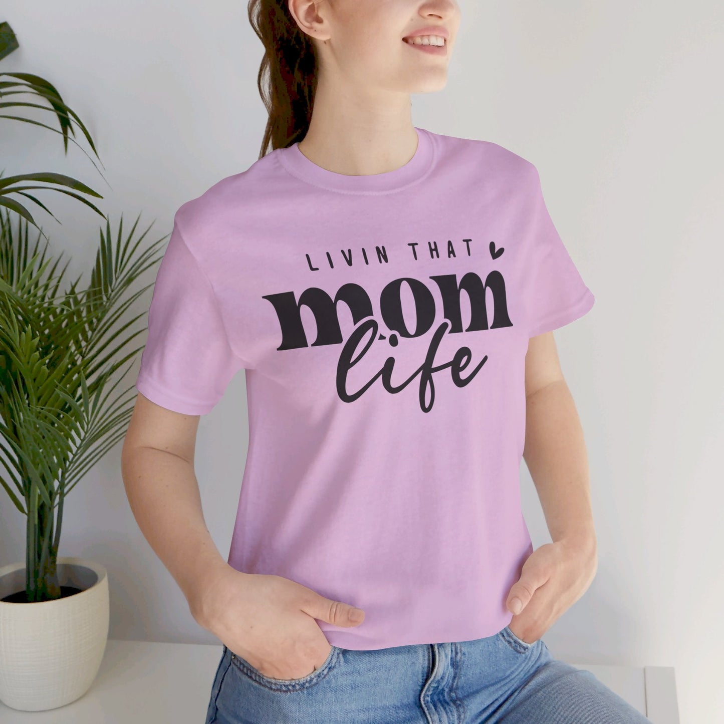 Mom Life Tee, Mom Shirt, Mothers Day, Jersey Short Sleeve Tee - SmorgeousByGina