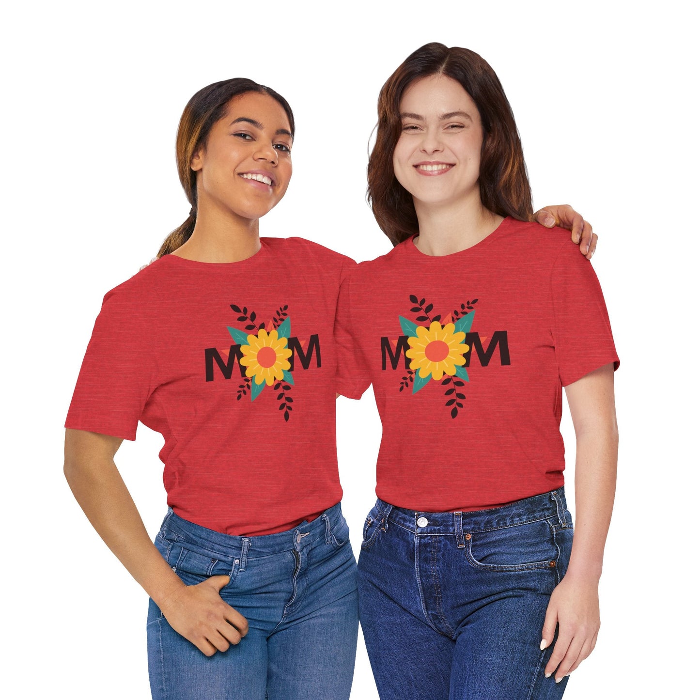 Mom Tee, Best Mom, Mom T-shirt, Love Mom, Mothers Day, Jersey Short Sleeve Tee - SmorgeousByGina