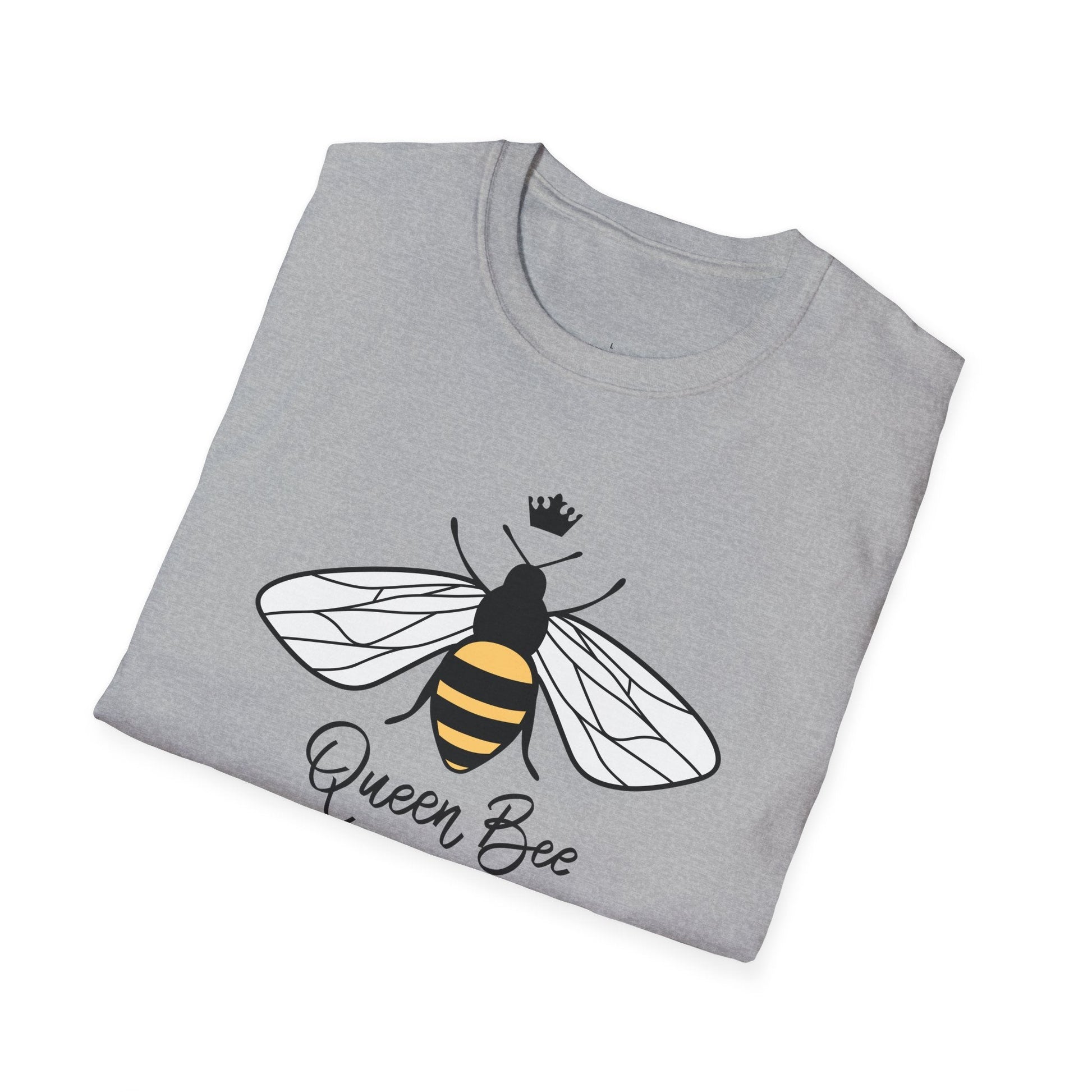 Queen Bee Tee, Queen Bee Shirt, Bee Shirt, Bees, Softstyle T-Shirt, Celebrate Spring Tee - SmorgeousByGina
