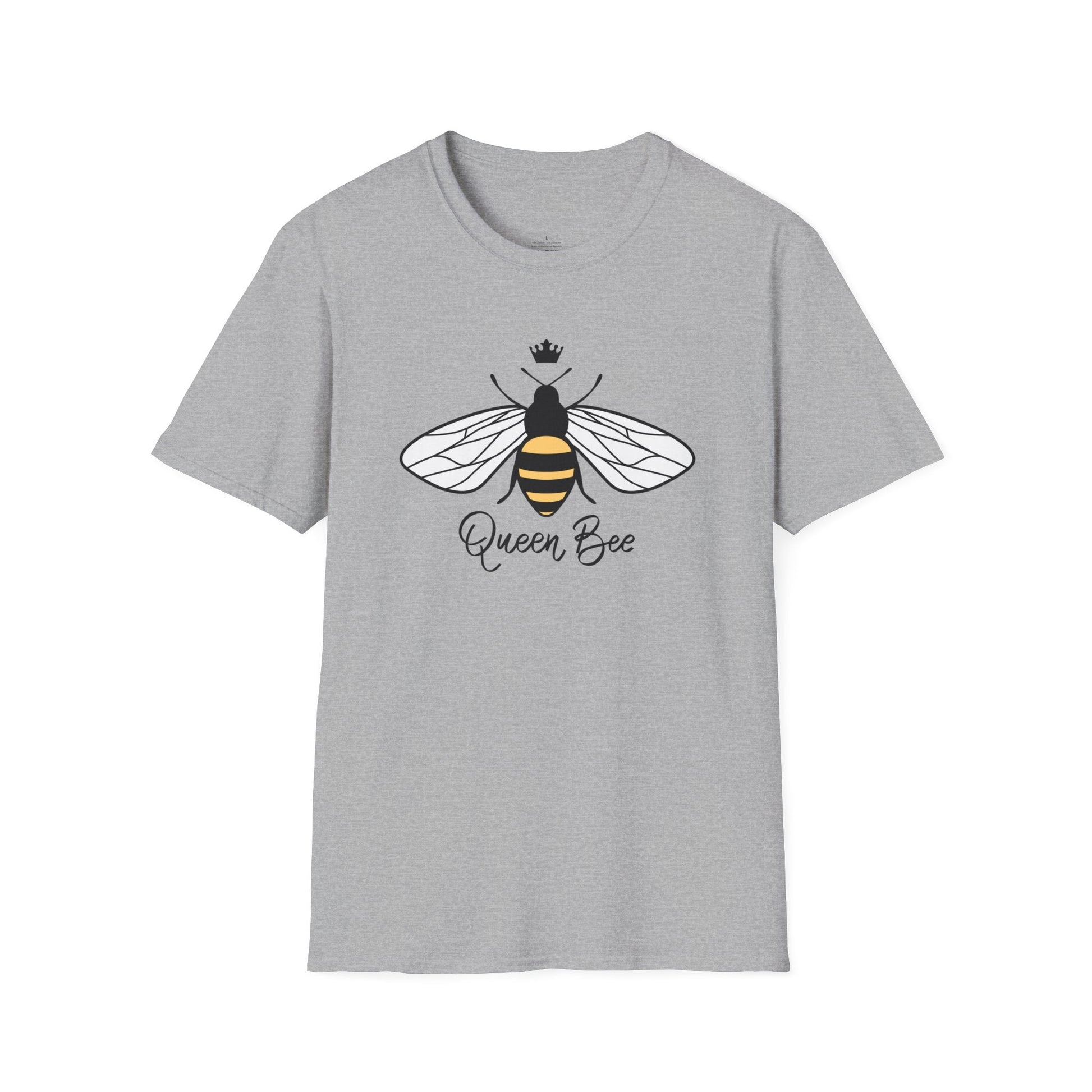 Queen Bee Tee, Queen Bee Shirt, Bee Shirt, Bees, Softstyle T-Shirt, Celebrate Spring Tee - SmorgeousByGina