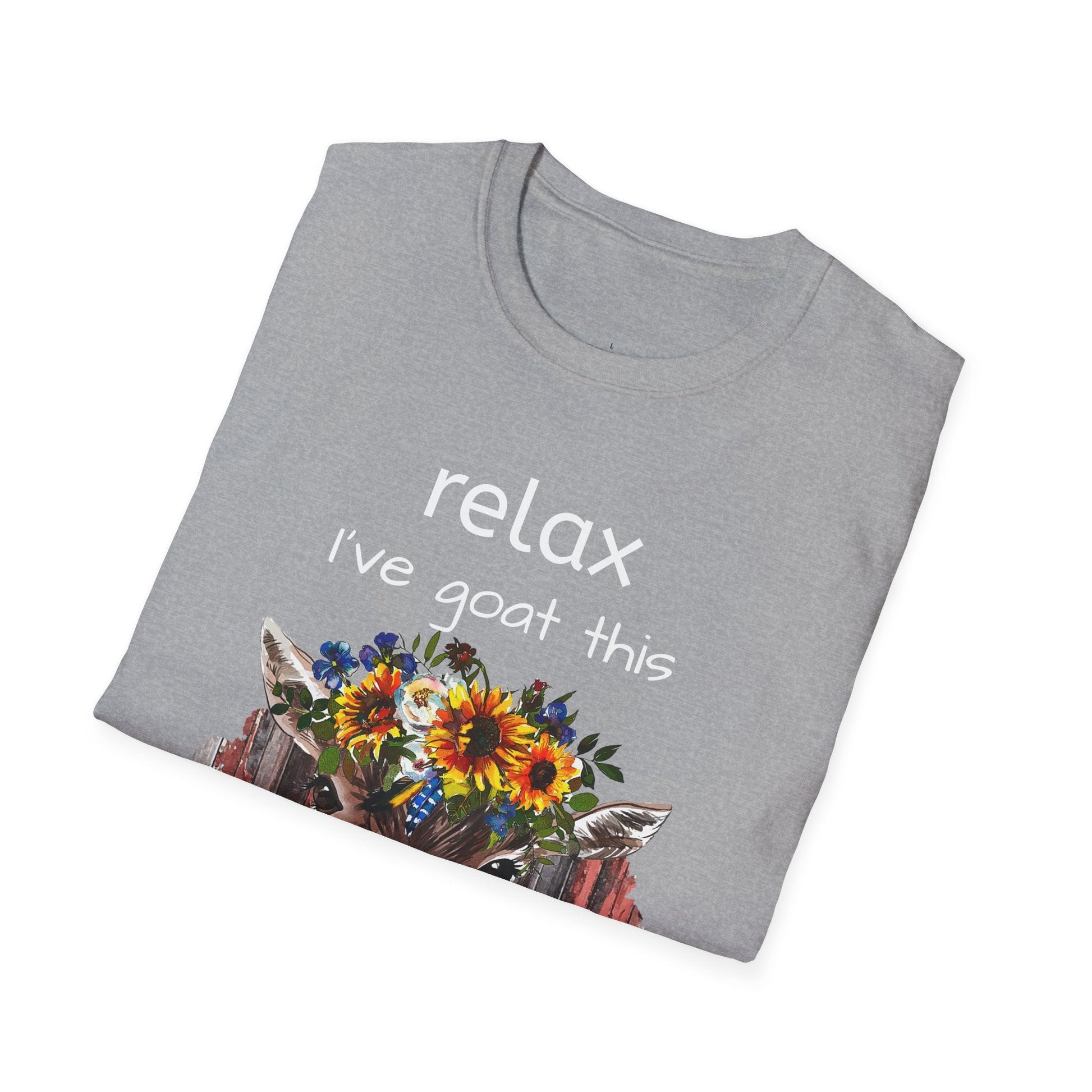 Relax I've Goat This Softstyle T-Shirt, Goat Lover Tee, Goat Shirt - SmorgeousByGina
