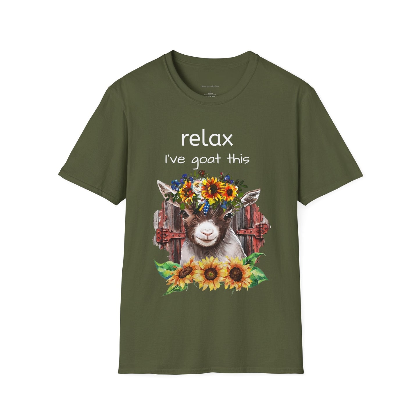 Relax I've Goat This Softstyle T-Shirt, Goat Lover Tee, Goat Shirt - SmorgeousByGina