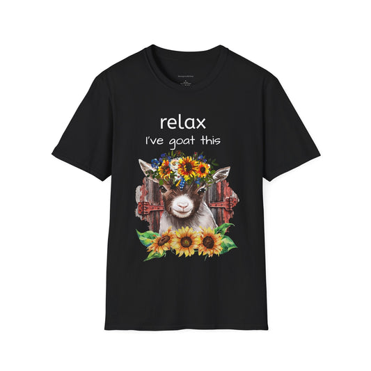 Relax I've Goat This Softstyle T-Shirt, Goat Lover Tee, Goat Shirt - SmorgeousByGina