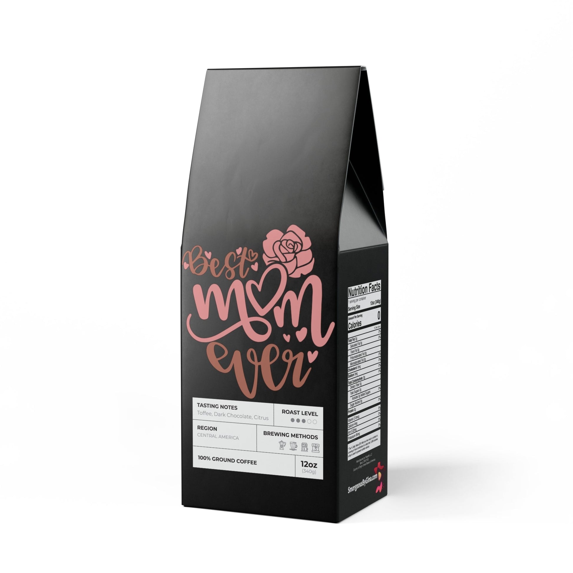 Rock Creek Coffee Blend, Best Mom Ever, Mothers Day, Coffee Gift, (Medium Roast) - SmorgeousByGina