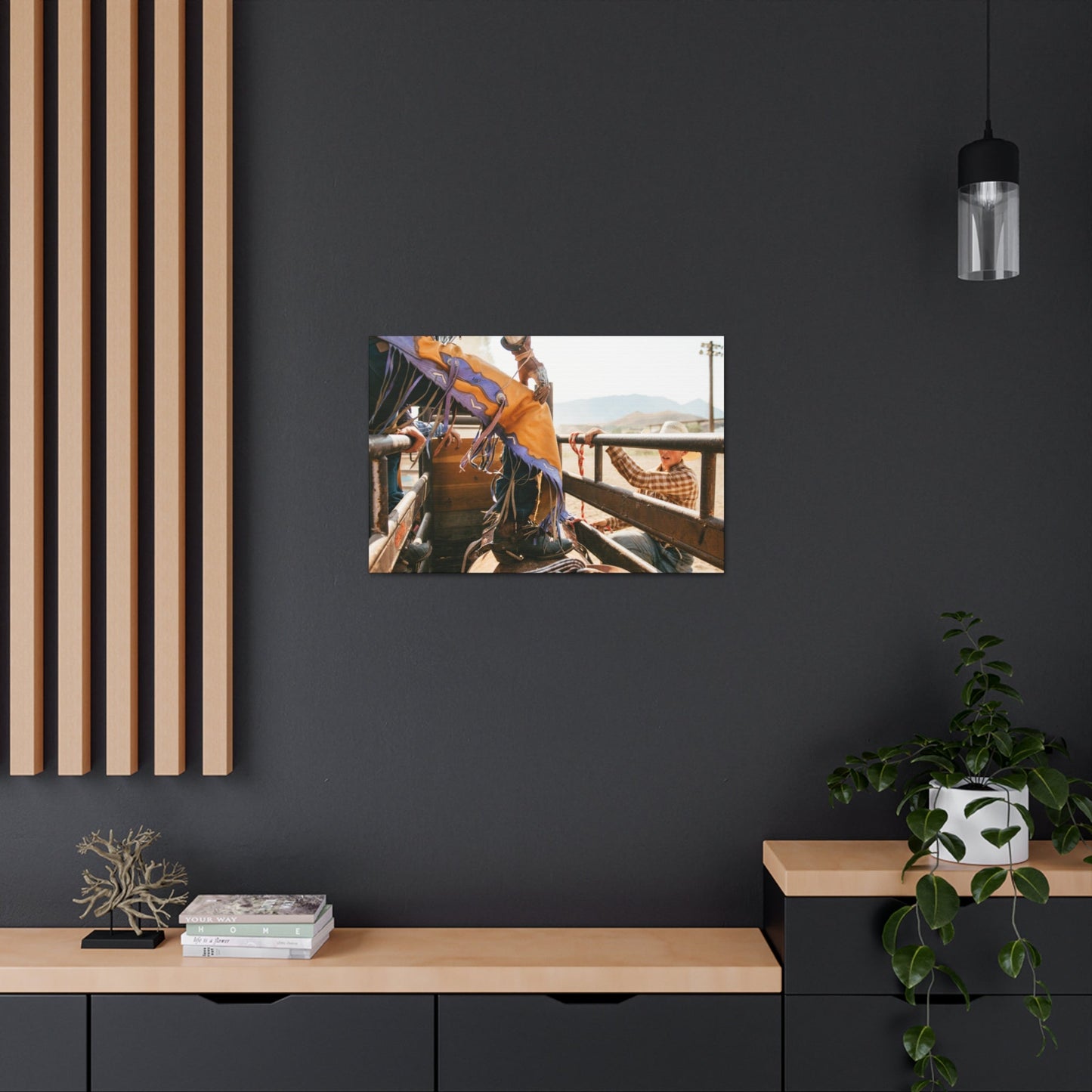 Rodeo Chaps Canvas Wraps - SmorgeousByGina