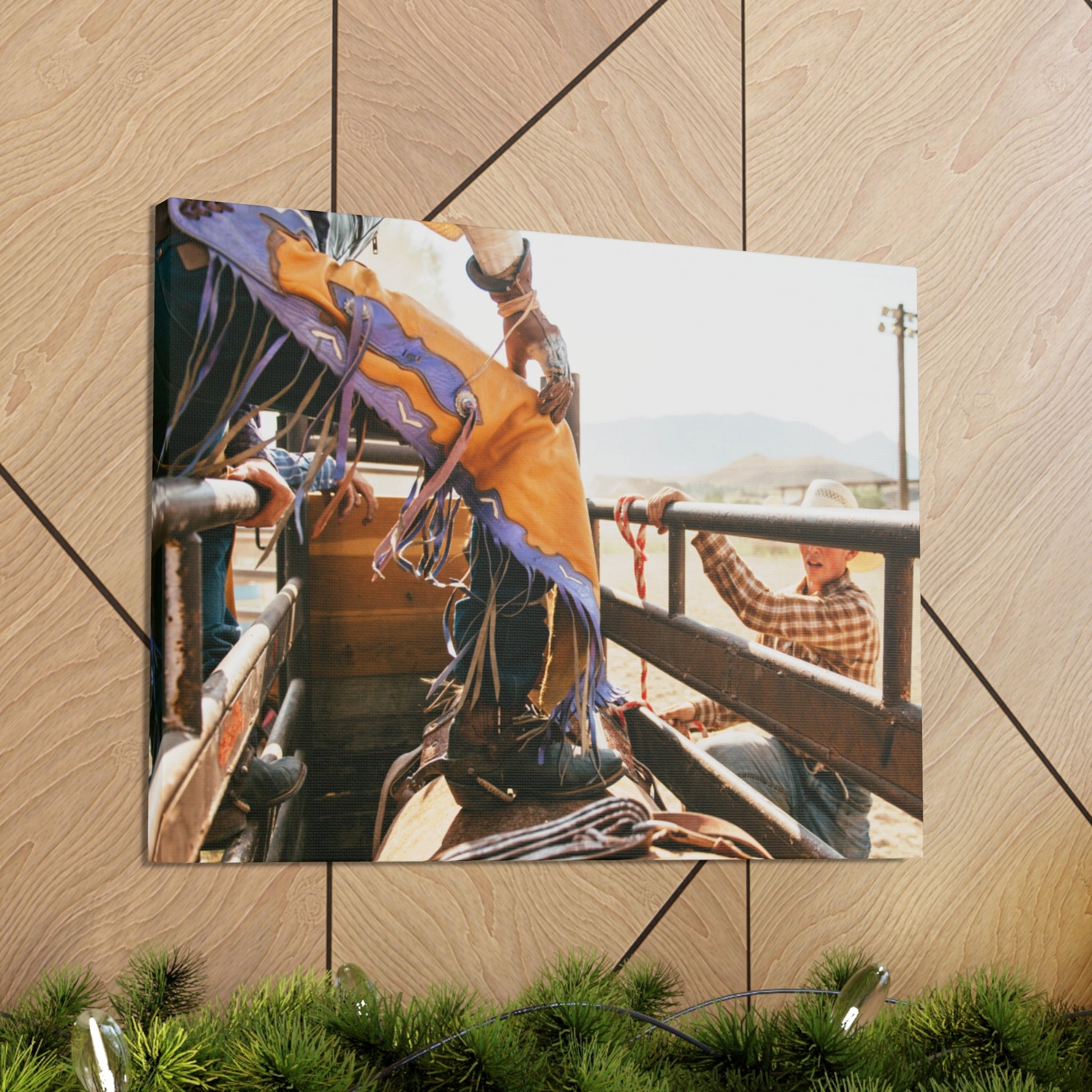 Rodeo Chaps Canvas Wraps - SmorgeousByGina