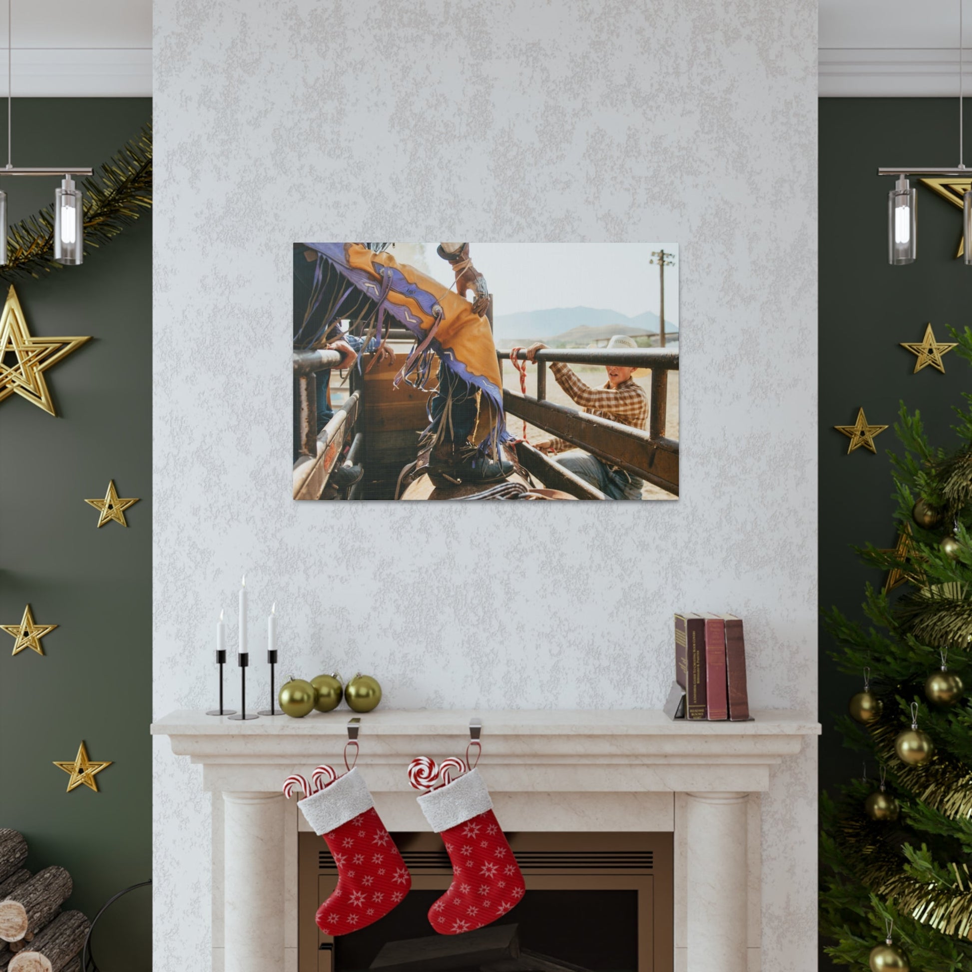 Rodeo Chaps Canvas Wraps - SmorgeousByGina