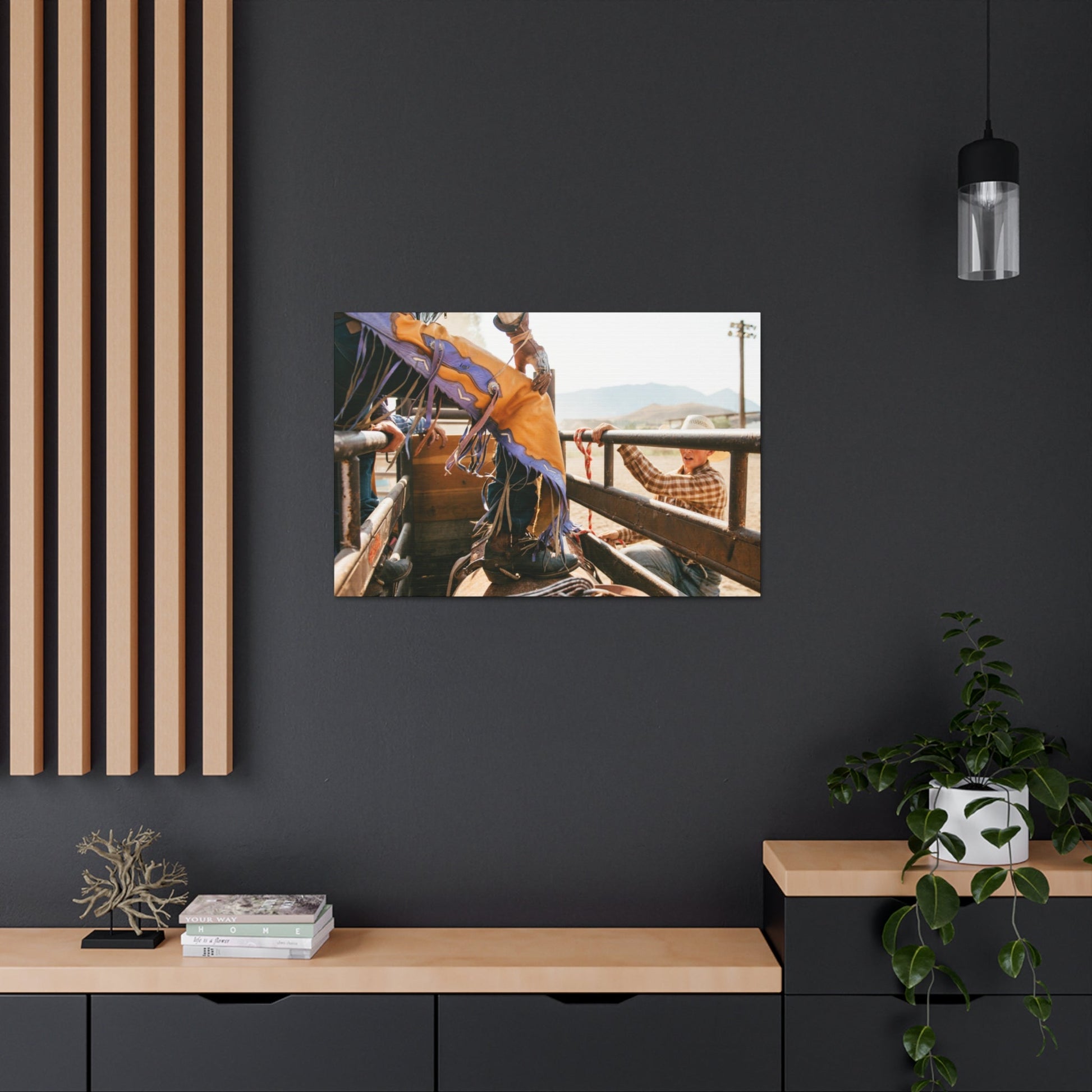 Rodeo Chaps Canvas Wraps - SmorgeousByGina
