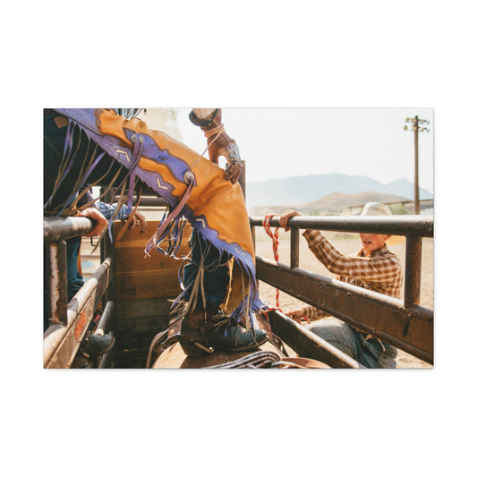Rodeo Chaps Canvas Wraps - SmorgeousByGina