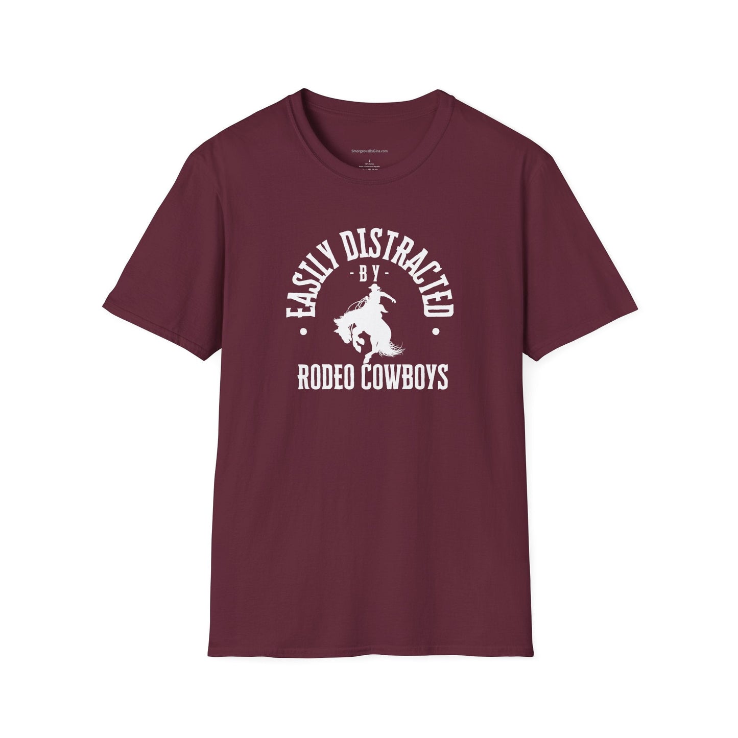 Rodeo Cowboys Tee, Unisex Softstyle T - Shirt - SmorgeousByGina