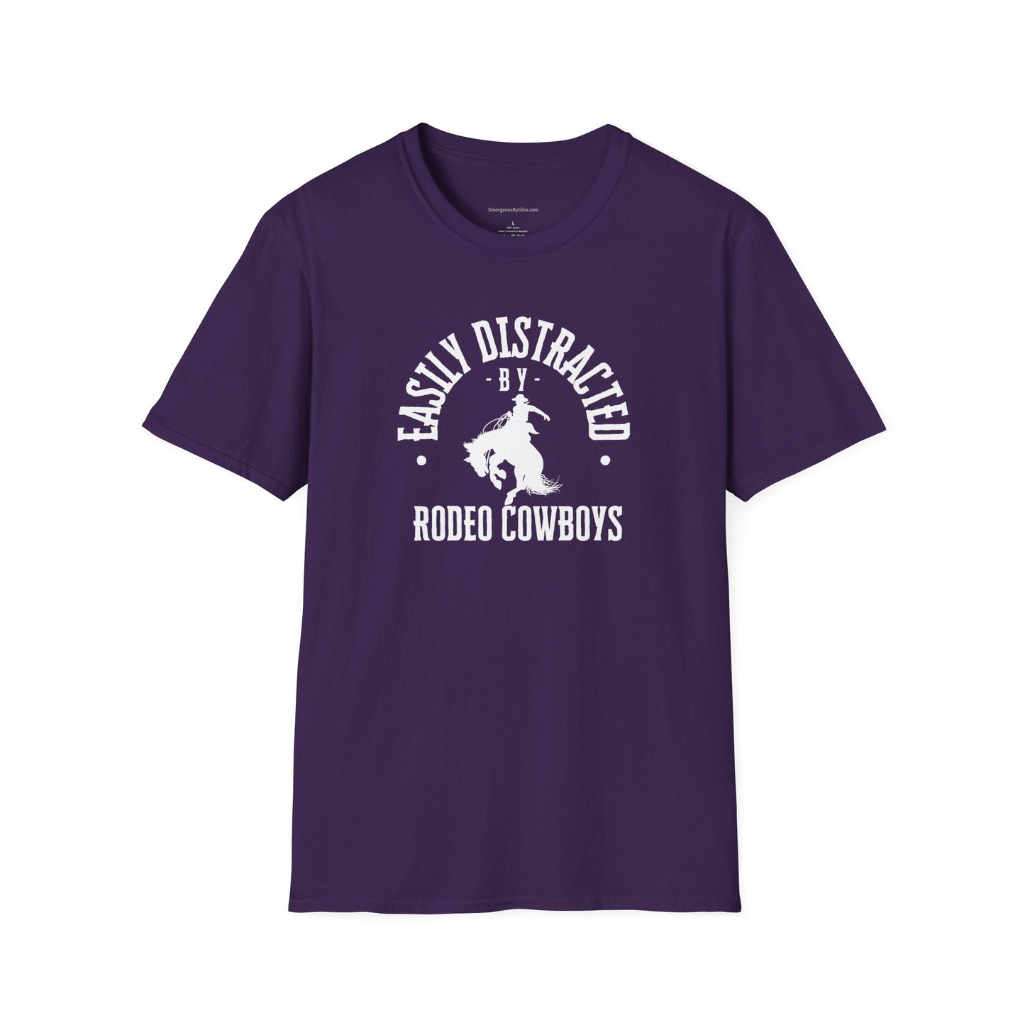 Rodeo Cowboys Tee, Unisex Softstyle T - Shirt - SmorgeousByGina